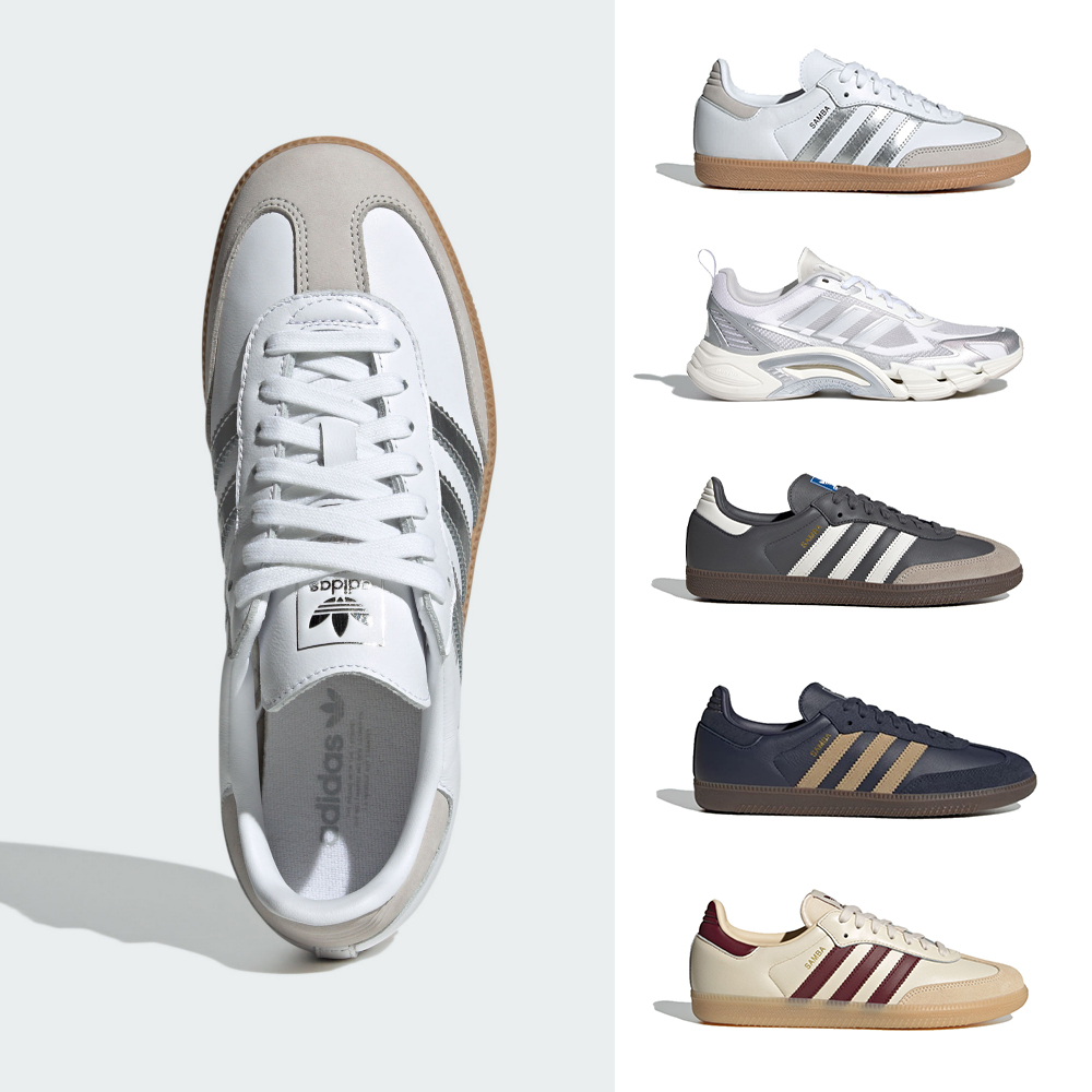 adidas 愛迪達 男女 SAMBA OG 系列多款 休閒鞋 慢跑鞋 - JR0913 JR0913 JR0894 JS3830 KJ1701