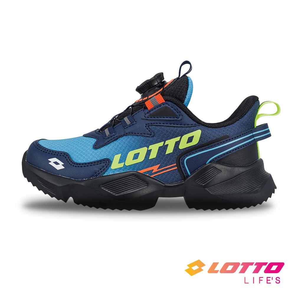 LOTTO 樂得 義大利 童鞋 METEOR RIDE 輕量跑鞋(藍)
