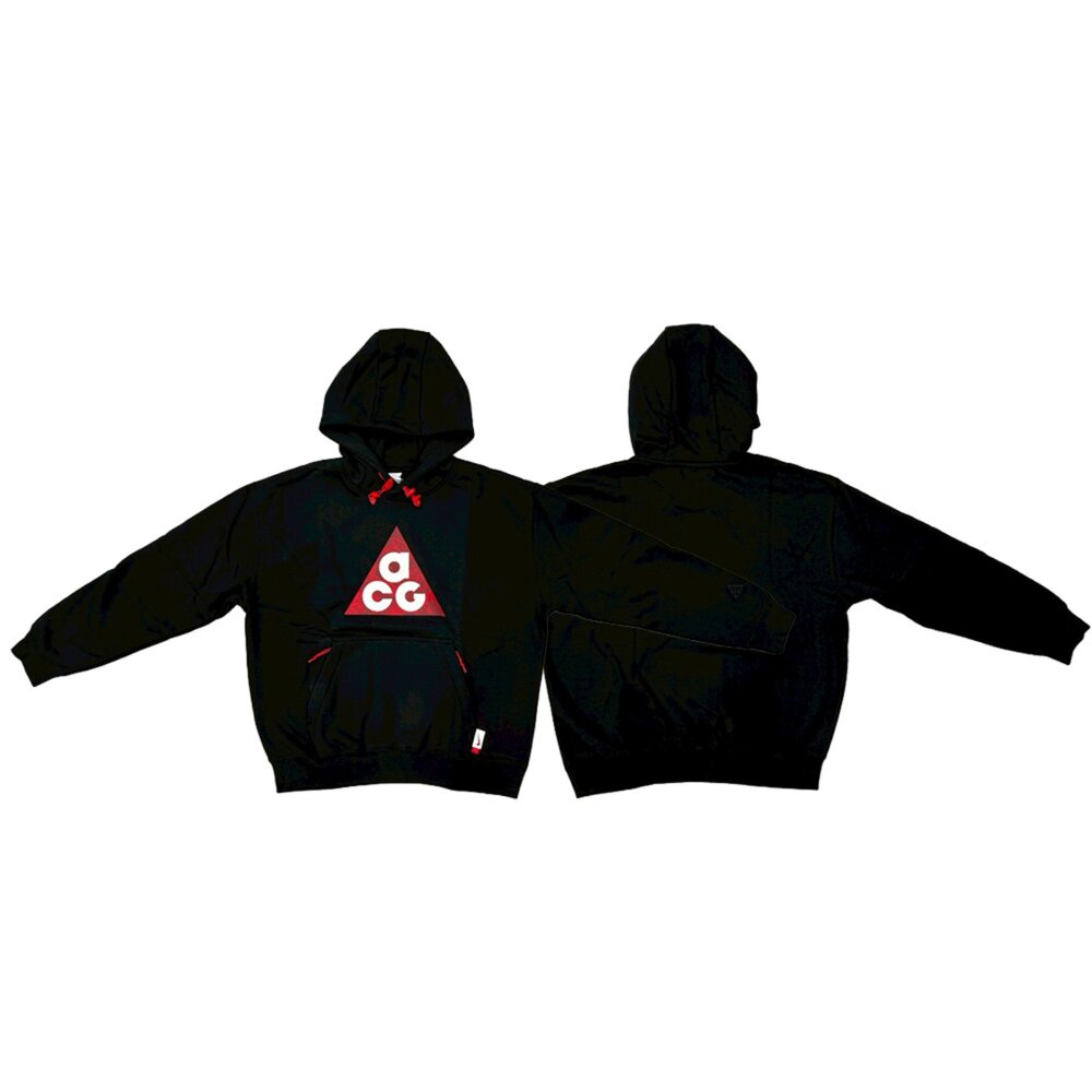 NIKE 耐吉 Acg Cny Hoodie 龍年 大Logo 帽T 黑色 FZ6193-010