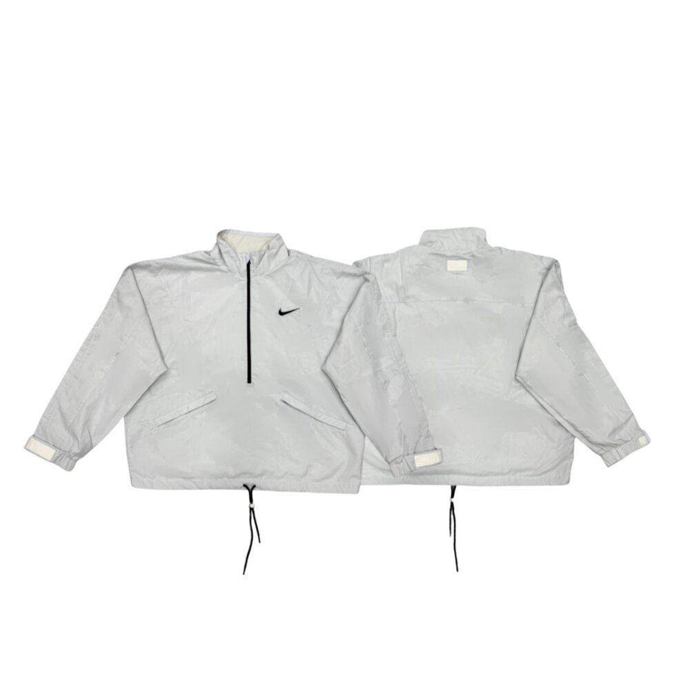 NIKE 耐吉 Fear of God x Nike 半拉鍊機能訓練外套 灰 BV4419-043
