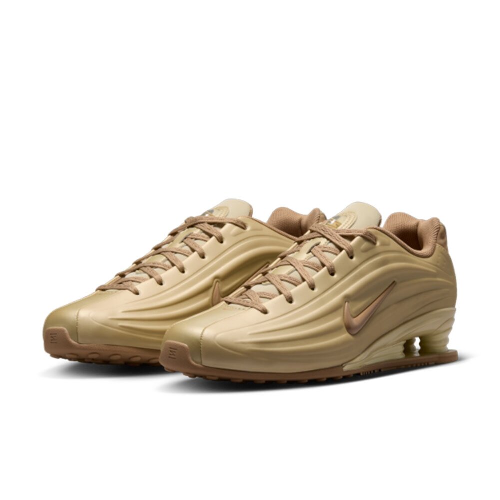 NIKE 耐吉 W Shox Z 彈簧鞋 復古淺卡其 彈簧鞋 緩震 復古 休閒鞋 運動鞋 女鞋 IR1222-200