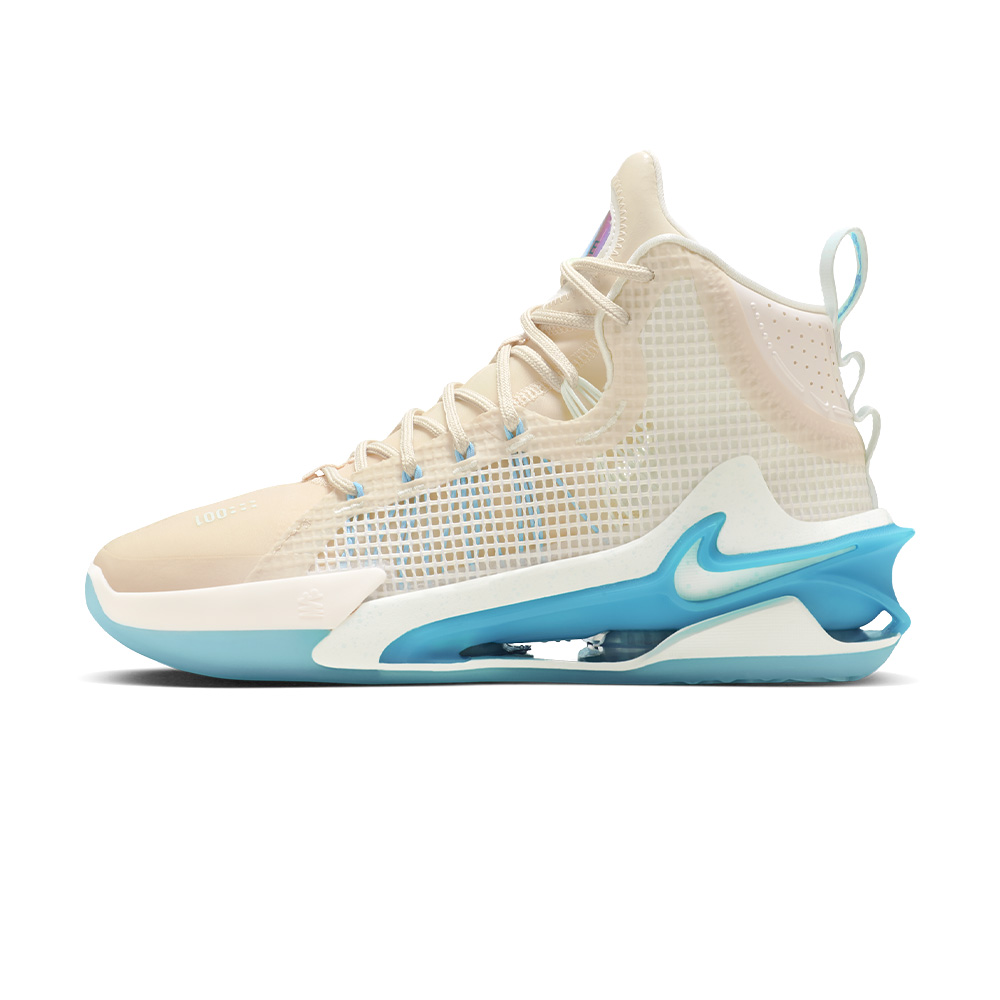 Nike AIR ZOOM G.T. JUMP EP 男鞋 奶油白 藍 緩震 氣墊 休閒鞋 籃球鞋 DC9039-200