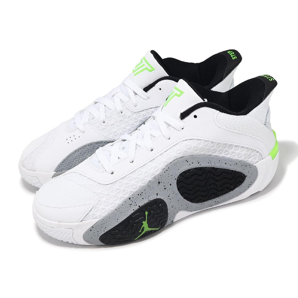 Nike 耐吉 籃球鞋 Jordan Tatum 2 GS 大童 女鞋 白 黑 Legacy 抓地 運動鞋 FJ6459-100