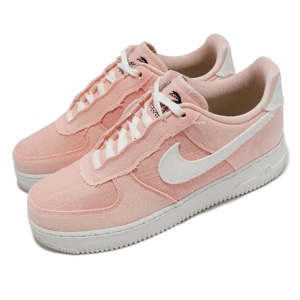 Nike 休閒鞋Air Force 1 07 RPM NN 粉紅白男鞋女鞋AF1 環保回收材質