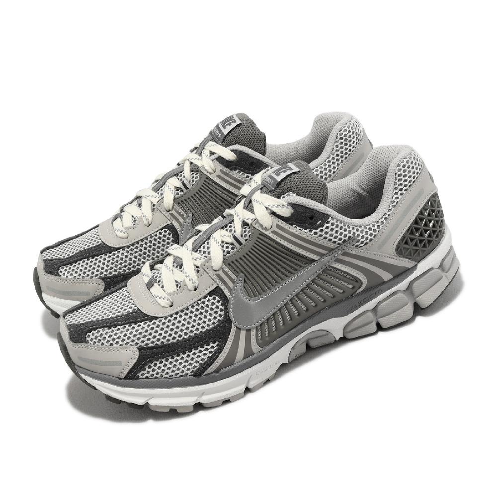 Nike 耐吉 復古休閒鞋 Zoom Vomero 5 PRM 男鞋 奶灰 Iron Ore 老爹鞋 FD0791-012