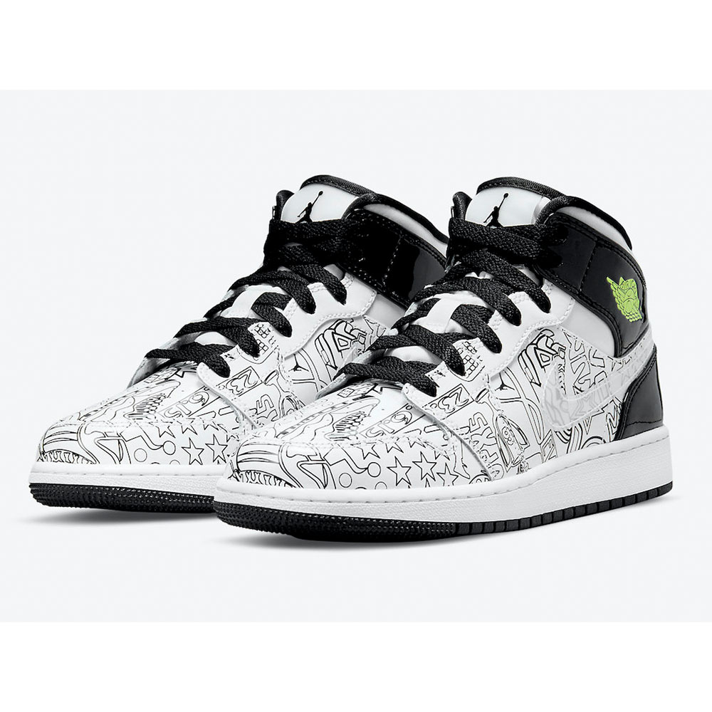 NIKE】AIR JORDAN 1 MID SE (GS) 籃球鞋-DC4099100 - PChome 24h購物