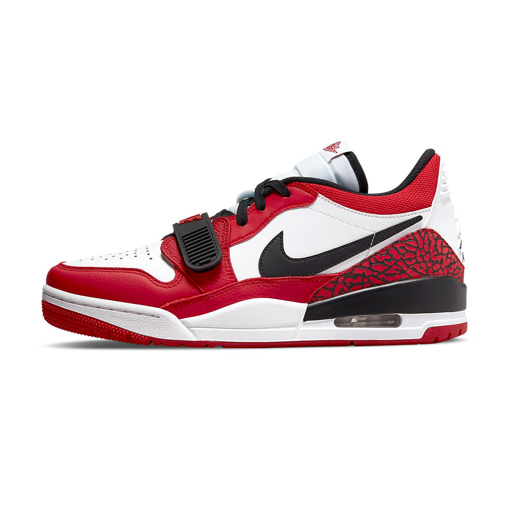 Nike Air Jordan Legacy 312 Low 男黑紅AJ1 低筒運動休閒鞋CD7069-116