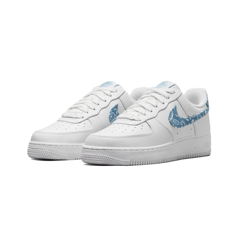 Nike Air Force 1 Low 07 Blue Paisley 藍白變形蟲休閒鞋DH4406-100