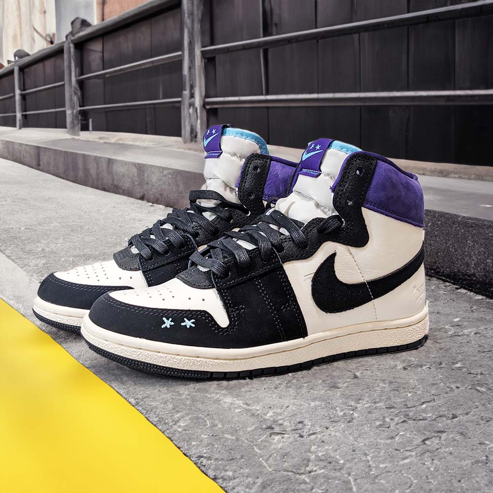 NIKE 耐吉Opium Paris x W Jordan Air Ship PE SP 夏洛特黃蜂黑