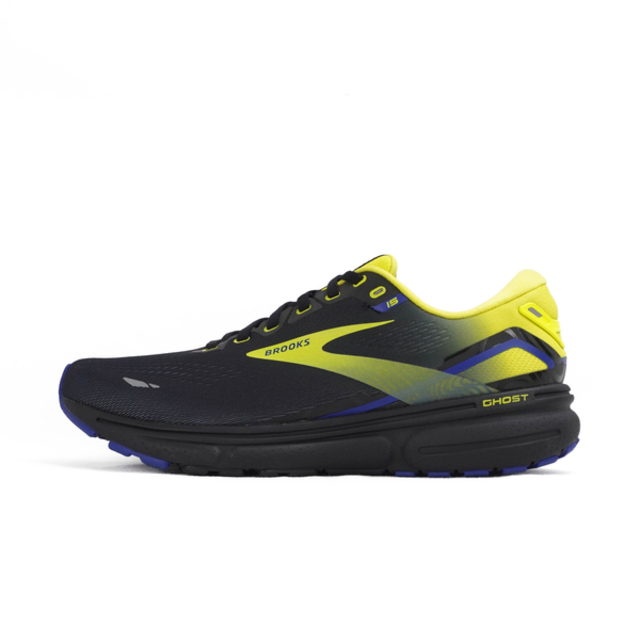 Brooks Ghost 15 1103931D063 男慢跑鞋 路跑馬拉松透氣柔軟緩震黑黃