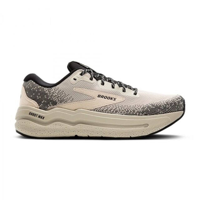 BROOKS Ghost Max 2 [1104311D092] 男 慢跑鞋 運動 路跑 避震緩衝象限 舒適 沙色 黑