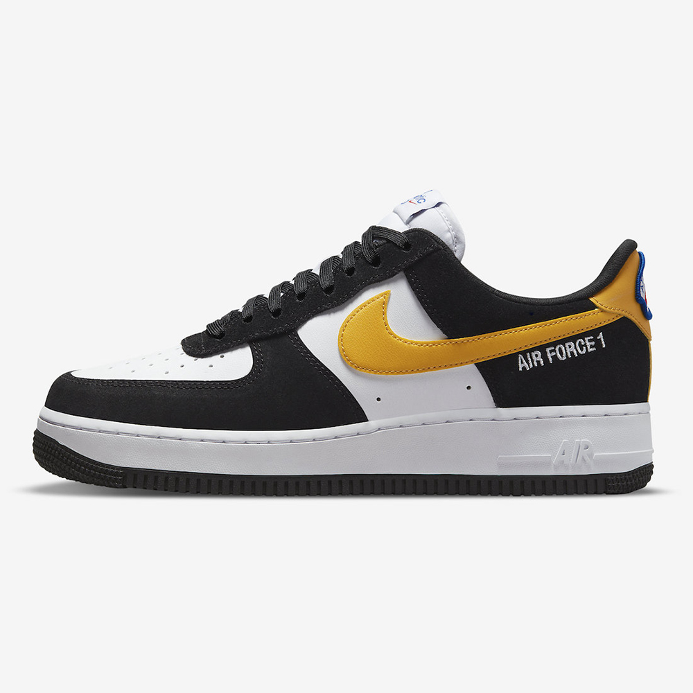 Nike Air Force 1 07 Low Athletic Club 麂皮黑黄勾DH7568002 DH7568