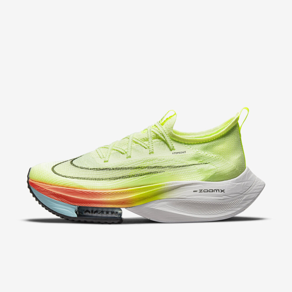Nike Air Zoom Alphafly Next% [CI9925-700] 男 慢跑鞋 路跑 運動 氣墊 淺黃