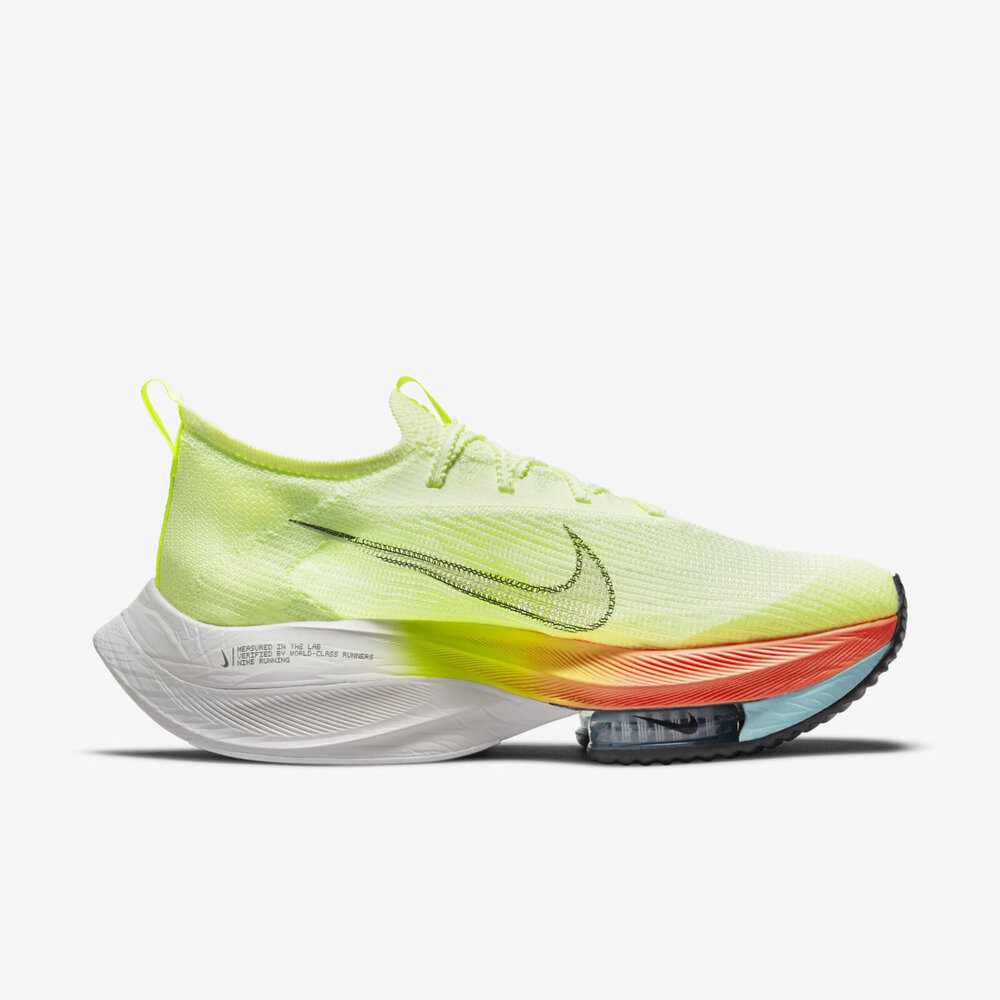 Nike Air Zoom Alphafly Next% [CI9925-700] 男慢跑鞋路跑運動氣墊淺黃