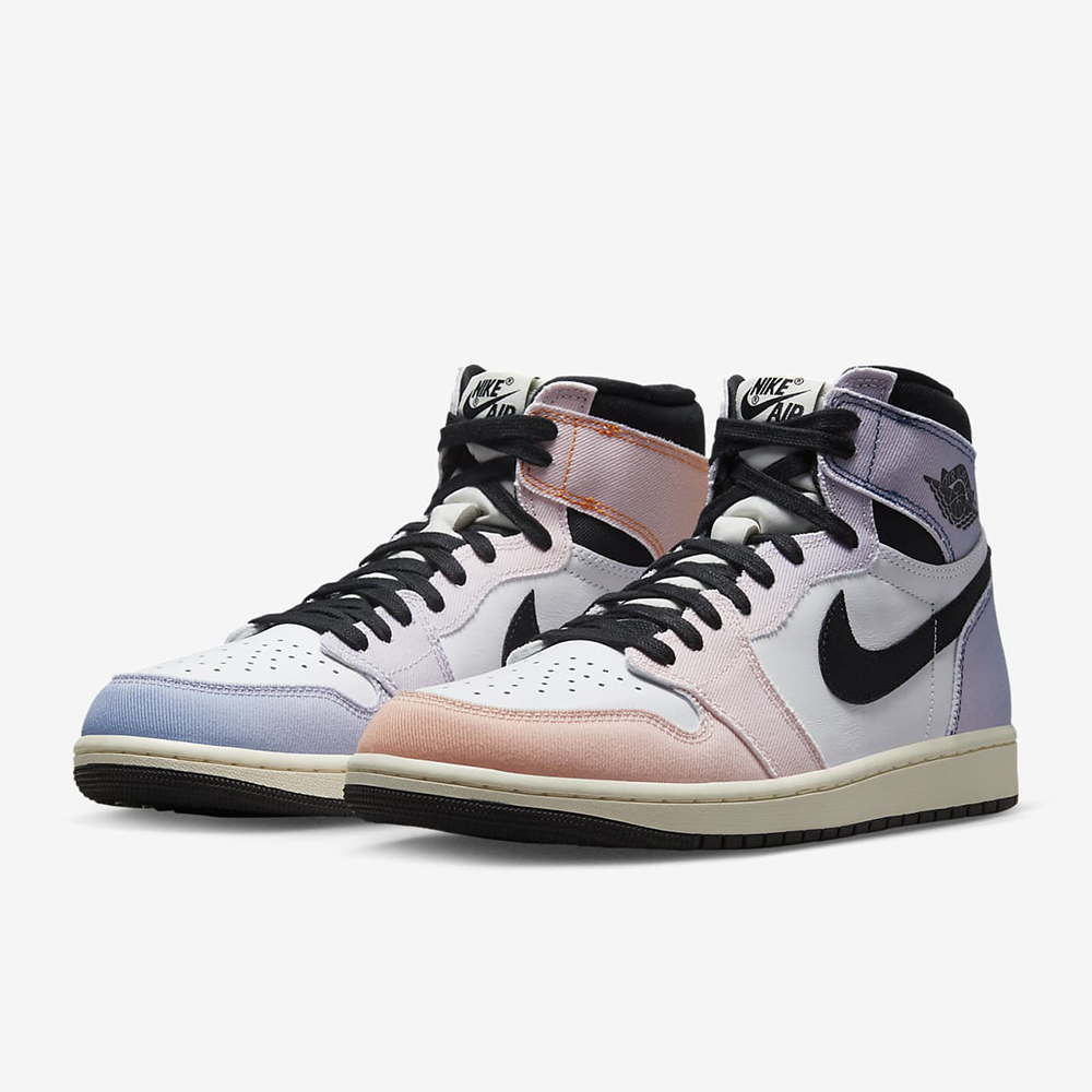 【NIKE】AIR JORDAN 1 RETRO HI OG CRAFT 籃球鞋男鞋漸層彩色 ...