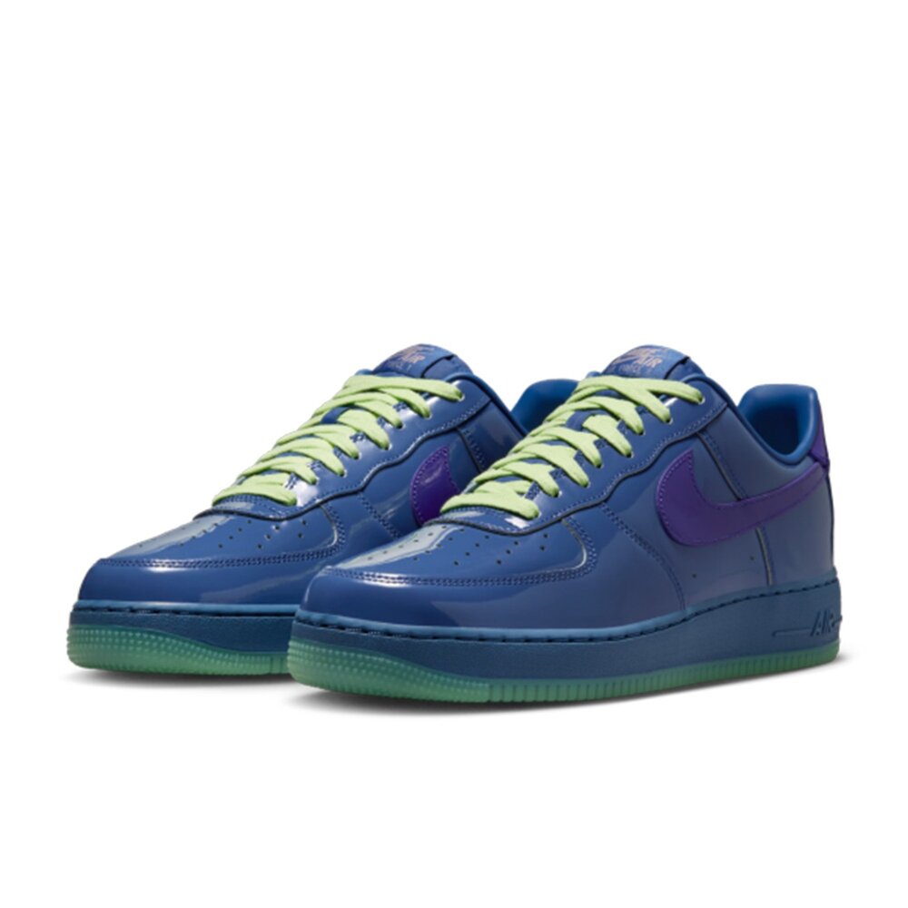 NIKE 耐吉 Air Force 1 Low 藍綠 緩震 透氣 舒適 休閒鞋 運動鞋 男鞋 IO4489-400