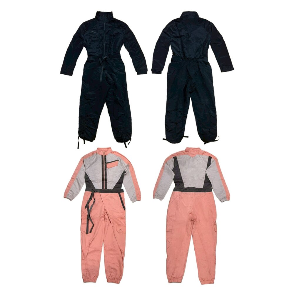 W Jordan AS J FLIGHTSUIT FUTURE 未來感連身衣 橘/黑 DA1518