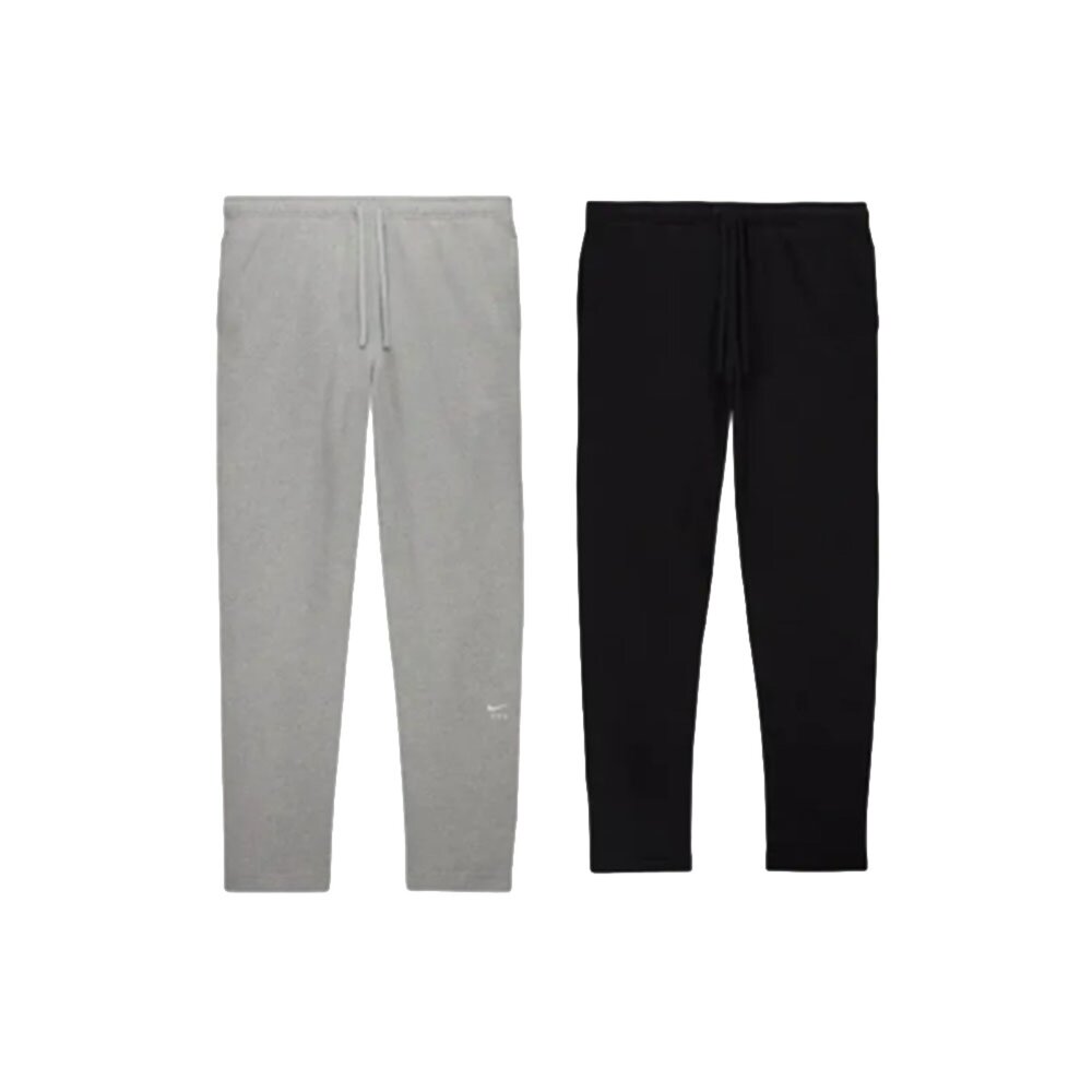 NIKE 耐吉 MMW x Nike Fleece Pants 運動長褲 黑/灰 DR5366