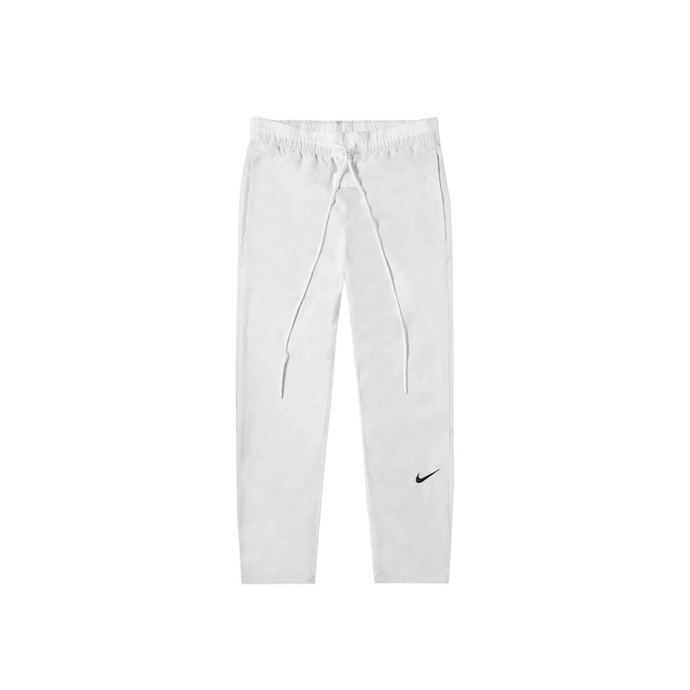 NIKE ×FEAR OF GODウーブンパンツ BV4417-043 ホワイト NIKE 耐吉Fear of God x Nike Woven Pant 抽繩運動長褲灰色BV4417-043