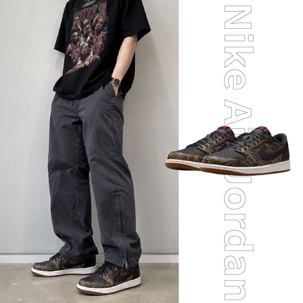 NIKE 耐吉 Air Jordan 1 Retro Low OG 雷射雕刻 黑紅 AJ1 皮革 男鞋 IV6750-001