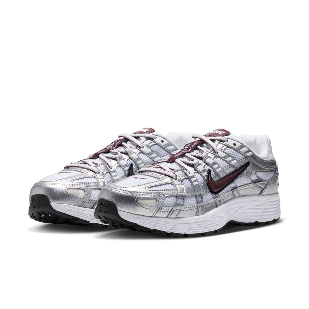 NIKE 耐吉 NIKE W P-6000 休閒鞋 女鞋 運動鞋 銀紅 BV1021-112
