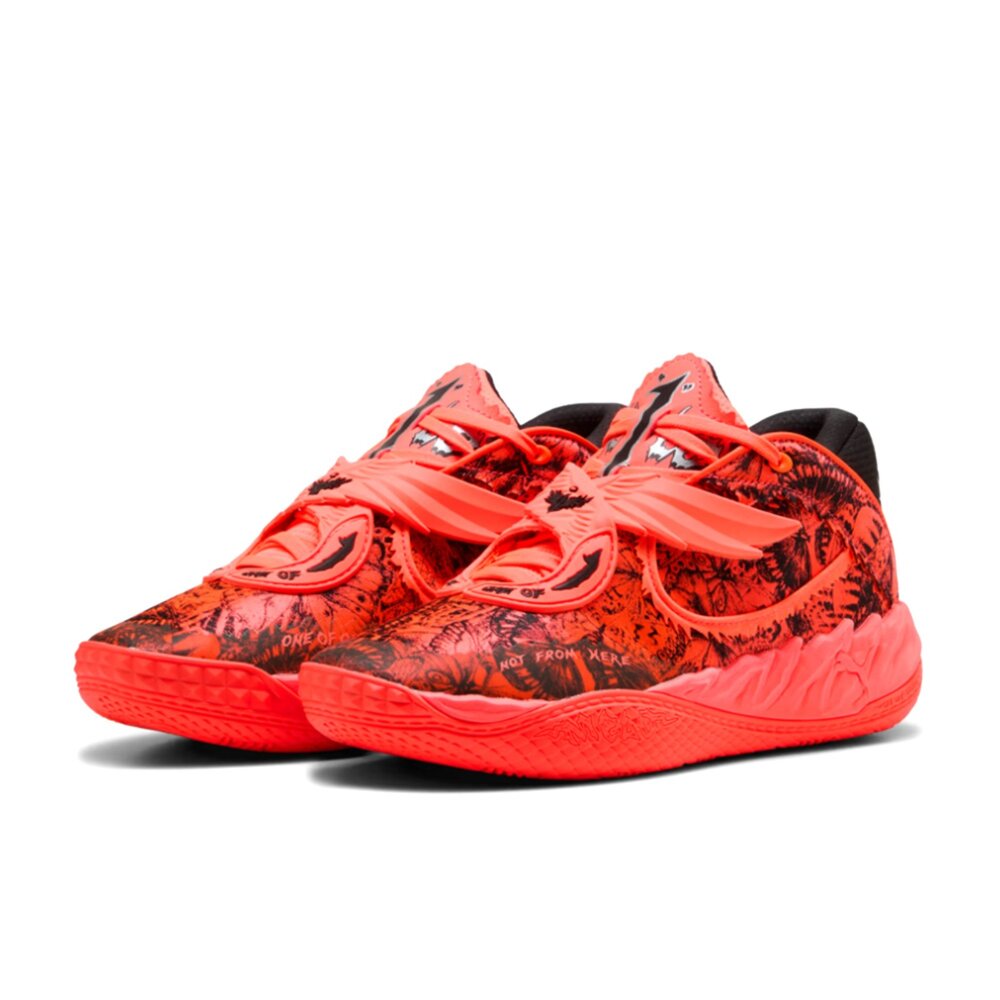 PUMA 彪馬 LaMelo Ball MB.05 橘紅黑 緩震 籃球鞋 運動鞋 男鞋 312793-01