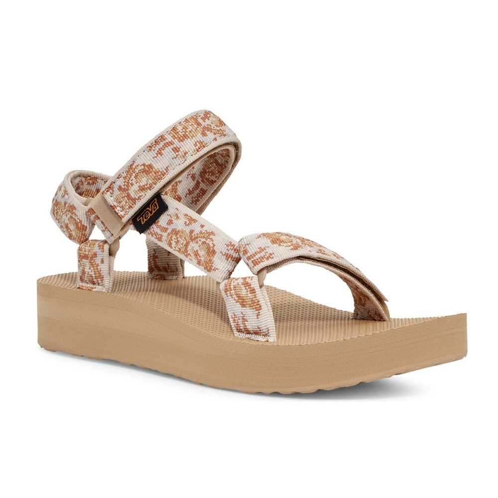 TEVA TEVA 涼鞋 MIDFORM UNIVERSAL 奶茶 復古花紋 女 TV1090969PCSH