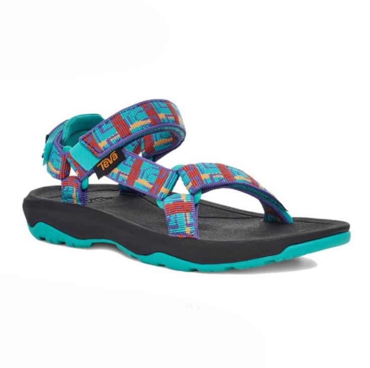 TEVA TEVA 童鞋 HURRICANE XLT2 圖騰藍黑 機能 涼鞋 中童 TV1019390CNCM