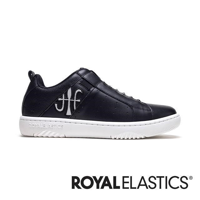 Royal Elastics ICON2.0 黑深藍真皮潮流運動休閒鞋 (男) 006553-990