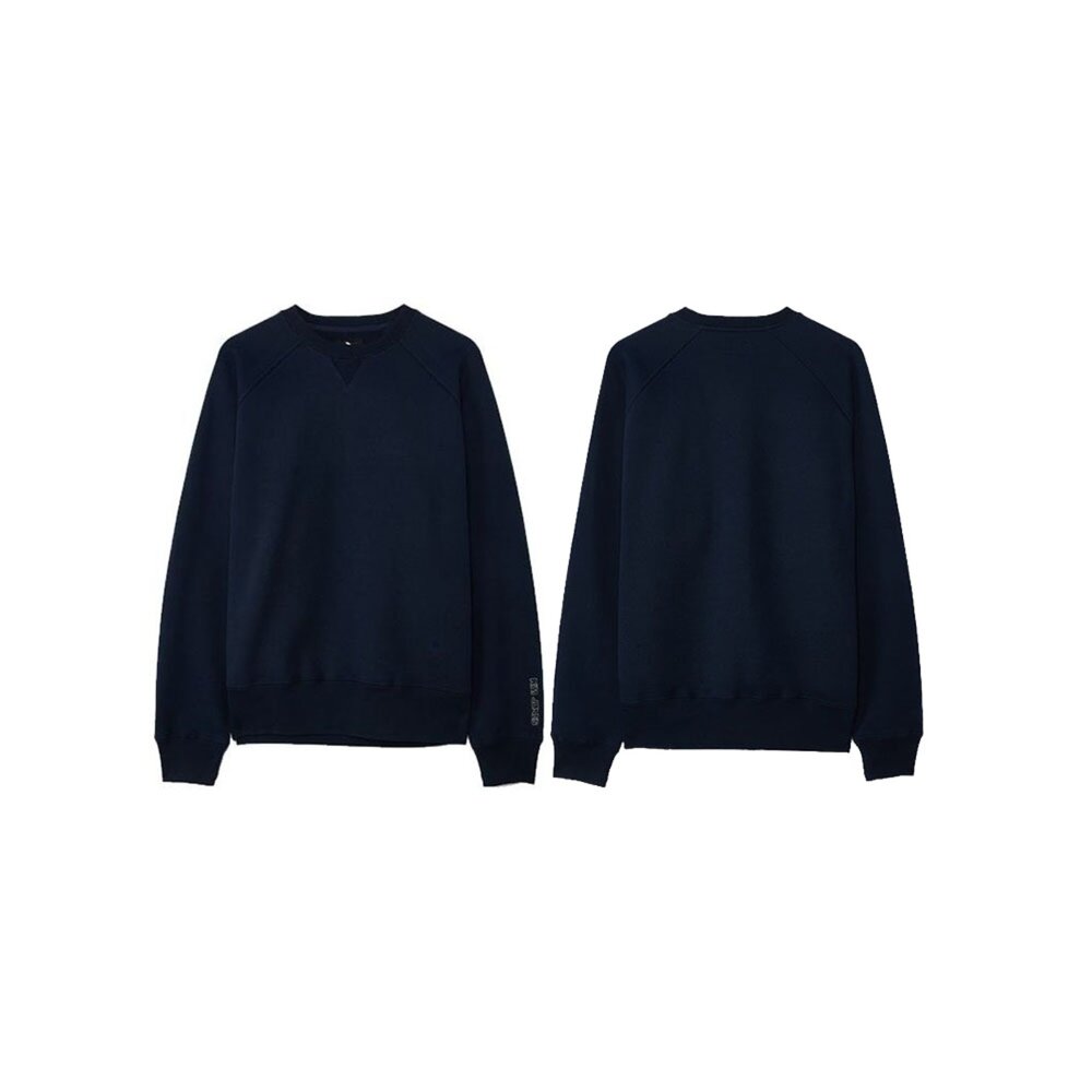 CONVERSE 匡威 Kim Jones x Converse Crewneck Sweatshirt 針織圓領長袖 海軍藍 10021818-A01