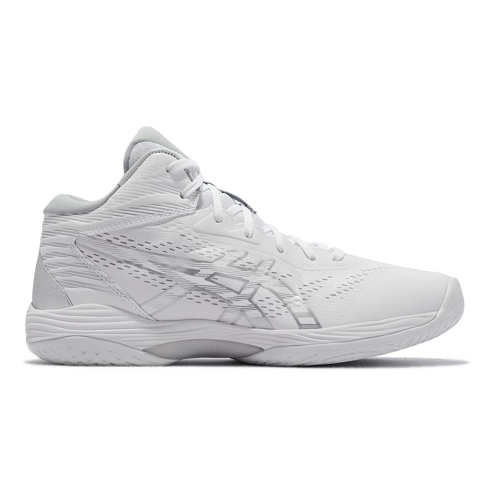 Asics 籃球鞋 GELHoop V14 2E 男鞋 寬楦 白 銀 緩震 輕量 透氣 亞瑟膠 亞瑟士 1063A051100