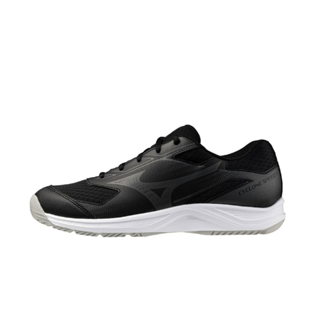 MIZUNO 美津濃 Mizuno 美津濃 Cyclone Speed 5 [V1GA258057] 男 排球鞋 寬楦 包覆 回彈 黑 灰