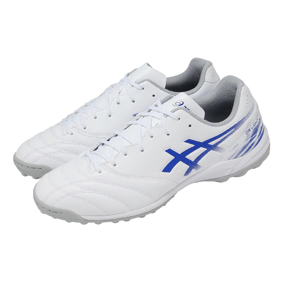 Asics 亞瑟士 足球鞋 DS Light Club TF 2E 寬楦 男鞋 白 藍 抓地 1103A123100
