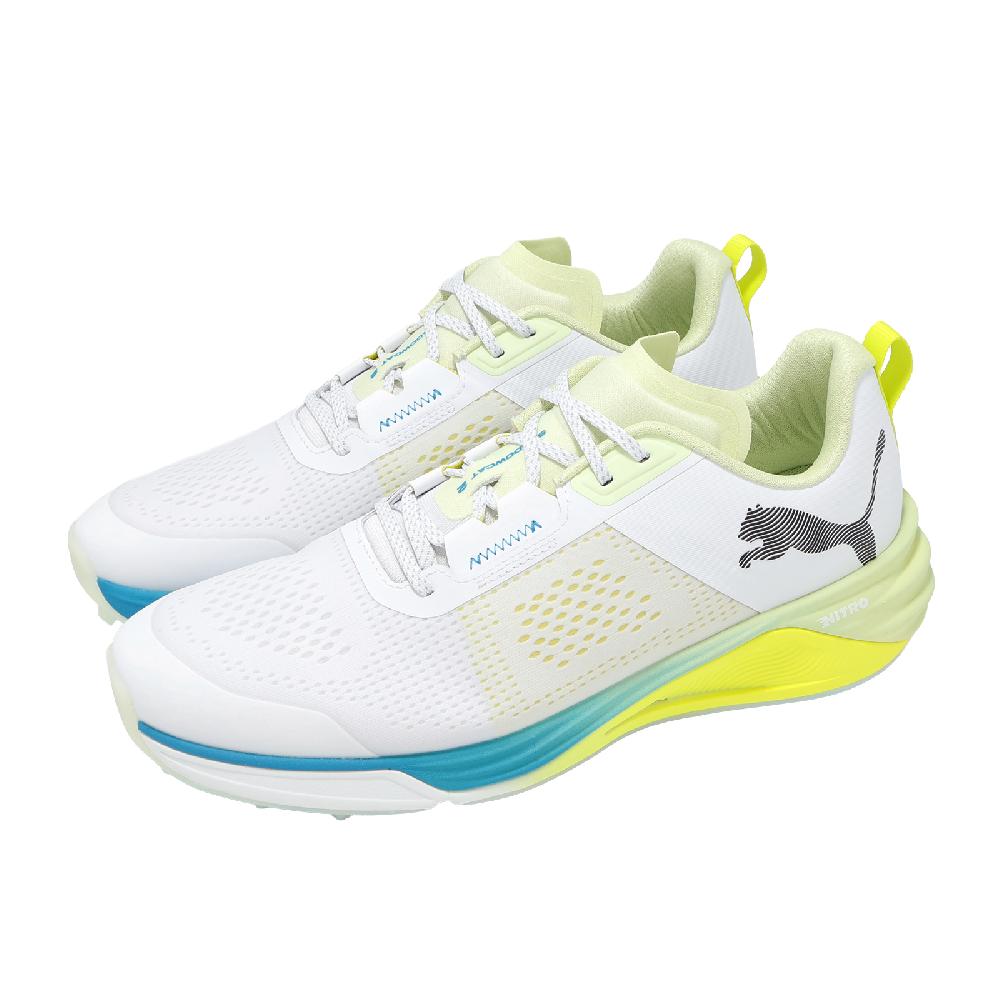 PUMA 彪馬 高爾夫球鞋 Shadowcat Nitro 2 男鞋 防潑水 白 氮氣中底 無釘 312774-04