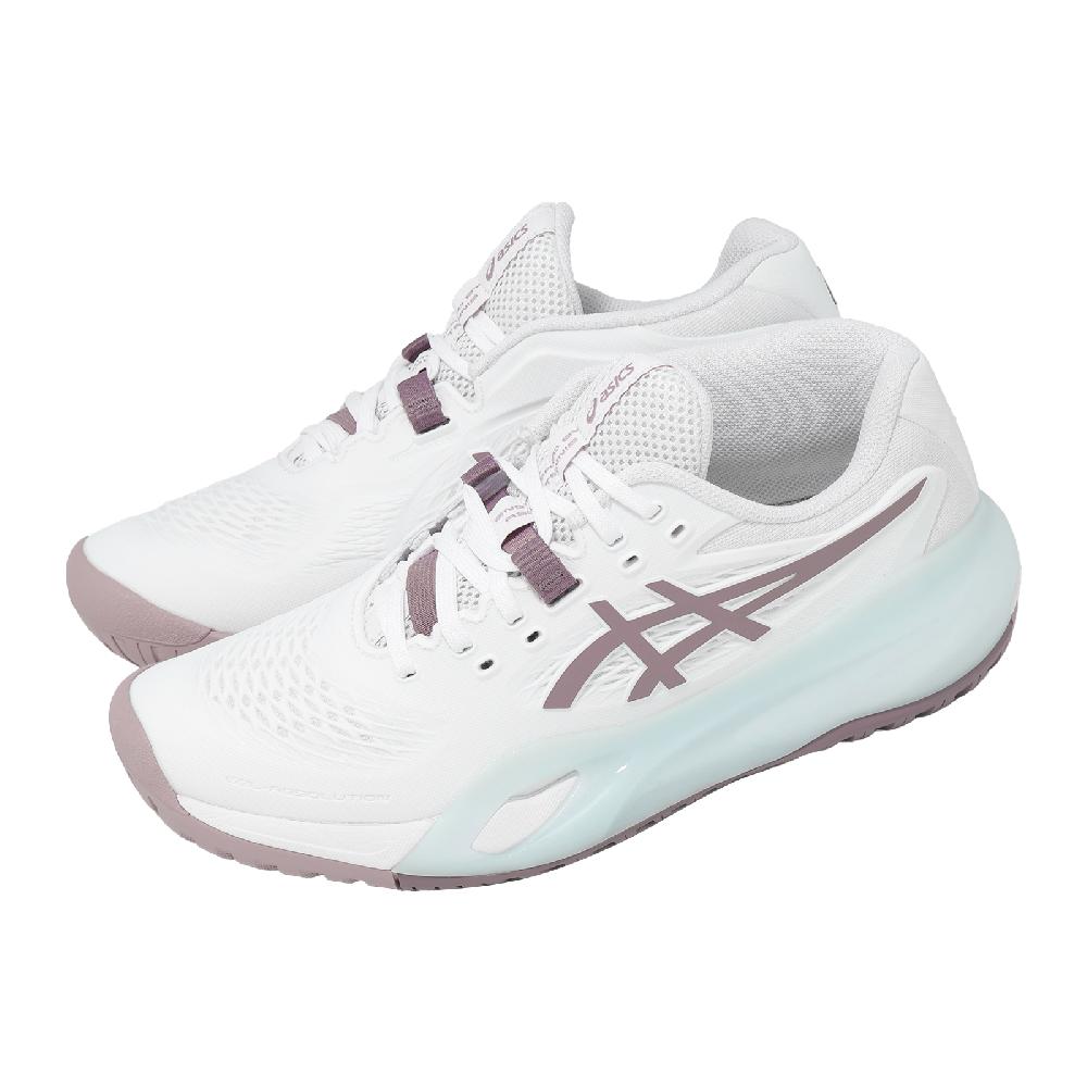 Asics 亞瑟士 網球鞋 GEL-Resolution X 女鞋 白 底線型 緩震 抗扭 1042A279107