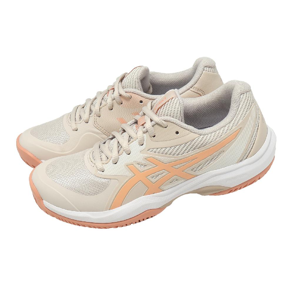 Asics 亞瑟士 網球鞋 匹克球鞋 Game FF 女鞋 米 抗扭 緩衝 運動鞋 1042A281250