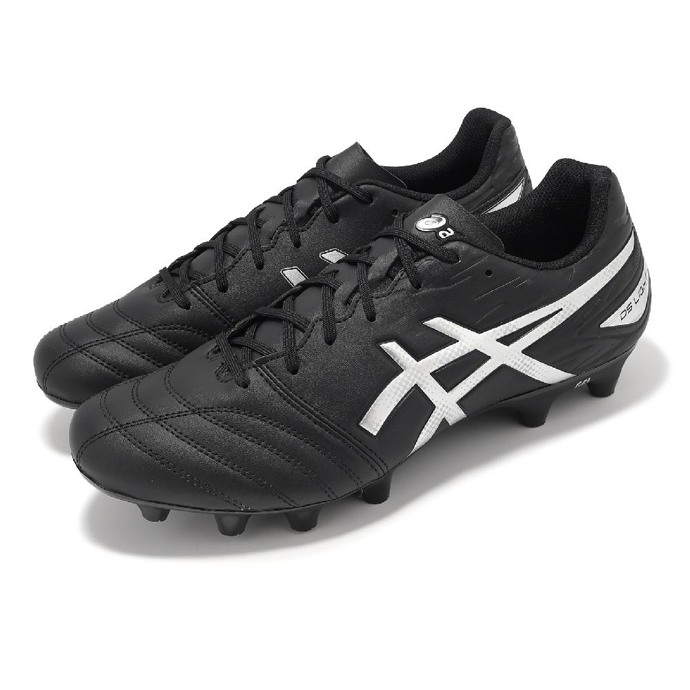 Asics 亞瑟士 足球鞋 DS Light Club 2E 寬楦 男鞋 黑 銀 緩衝 抓地 運動鞋 1103A097001