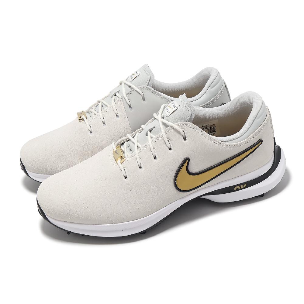 NIKE 耐吉 高爾夫球鞋 Air Zoom Victory Tour 3 NRG 男鞋 寬楦 白 金 麂皮 高球 FJ2242-100