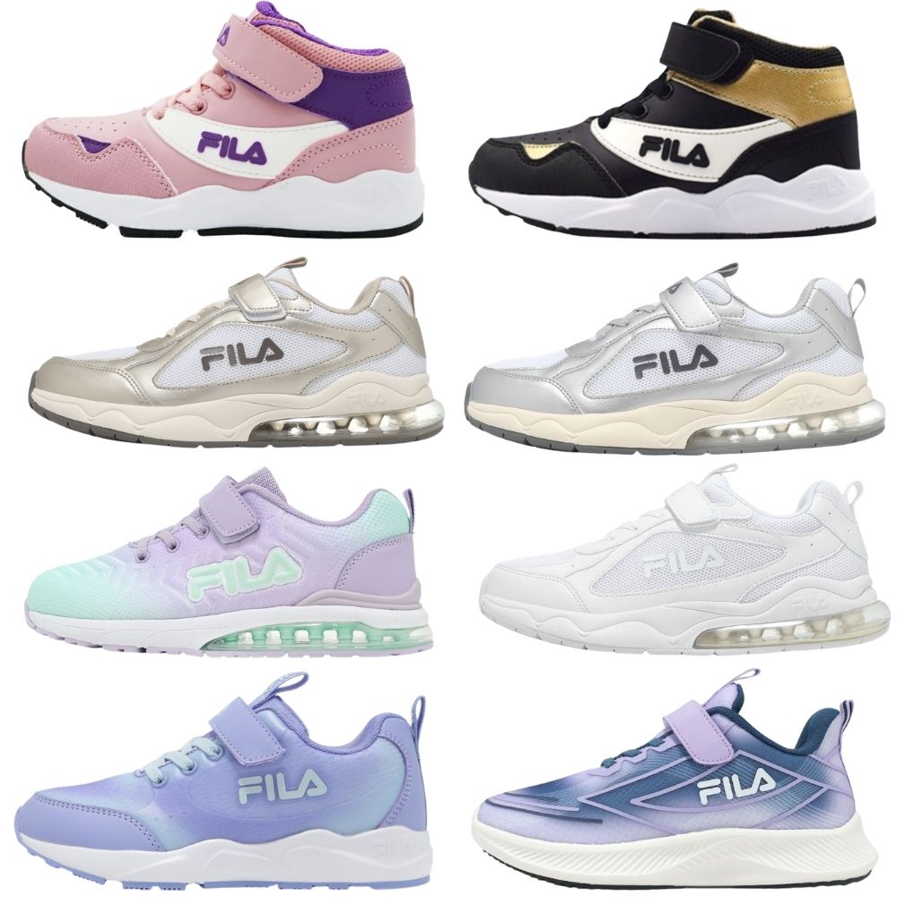 Fila 斐樂 童鞋 中童 康特杯 大童 魔鬼氈 輕量 慢跑運動鞋 休閒鞋 多款