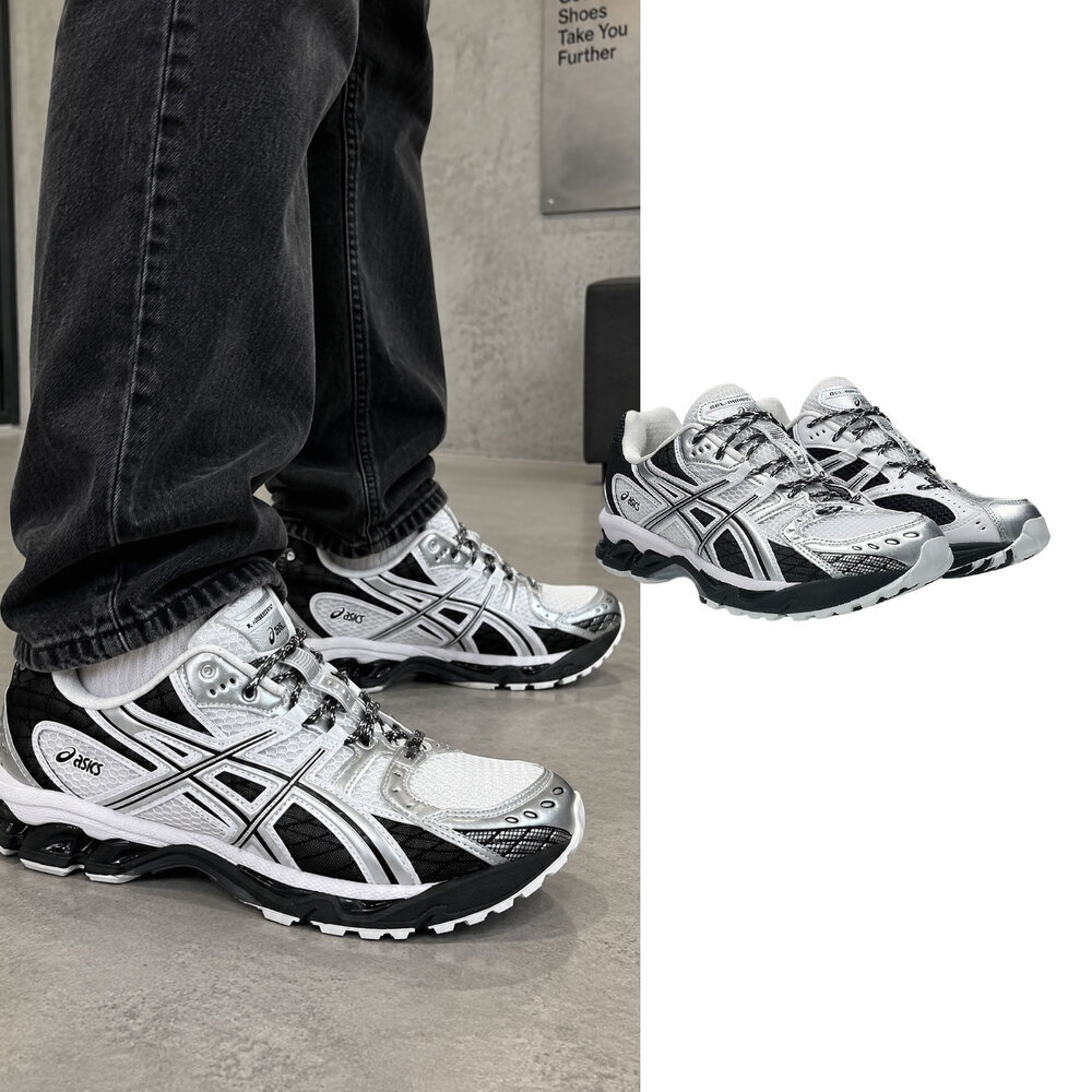 Asics 亞瑟士Gel-Nimbus 10.1 白銀熊貓配色Y2K穿搭黑銀球鞋運動鞋男鞋
