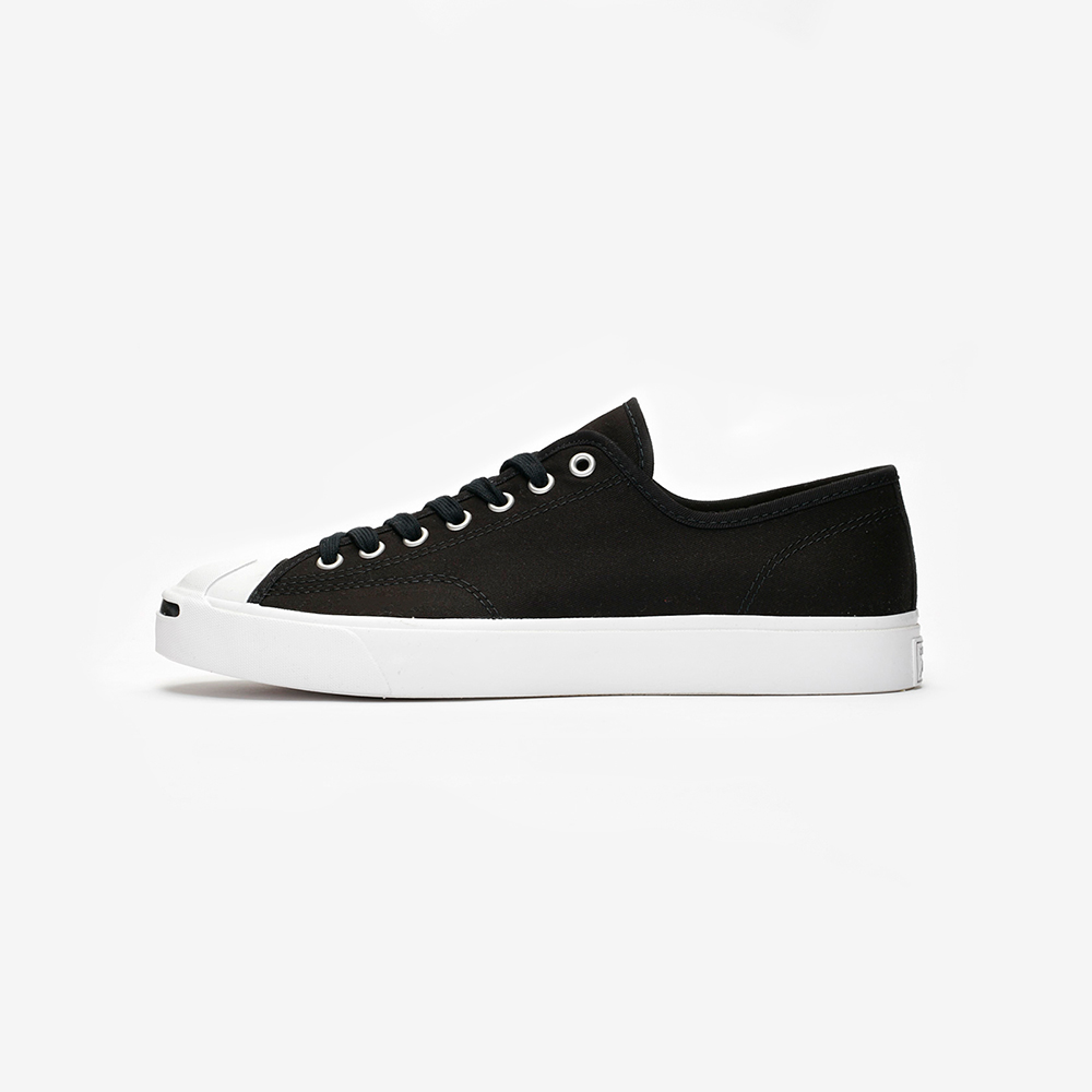 CONVERSE 匡威JP OX 男女款開口笑低筒帆布鞋休閒鞋黑(164056C