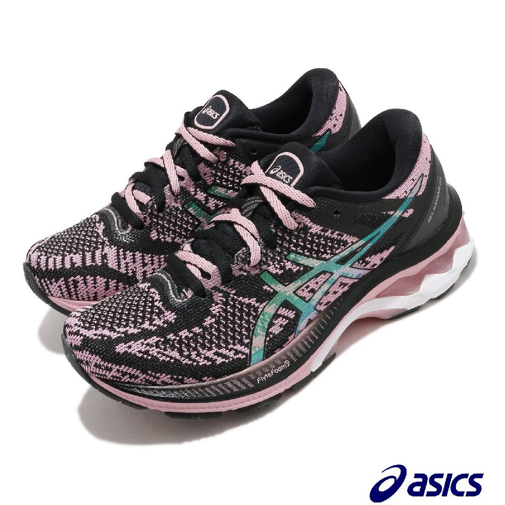 Asics 慢跑鞋 Gel-Kayano 27 MK 高支撐 黑 粉紅 綠 亞瑟士 女鞋 1012A864001