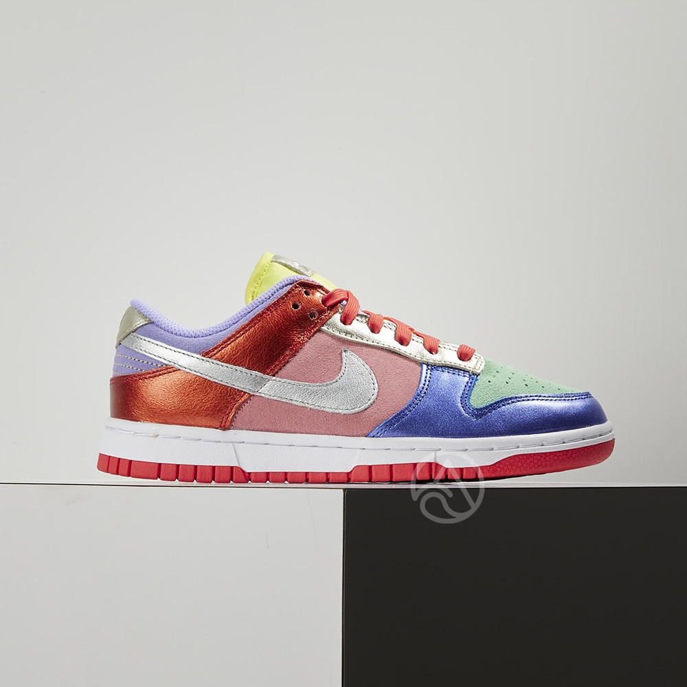 Nike Dunk Low Sunset Pulse 女鞋彩色低筒經典滑板鞋休閒鞋DN0855-600