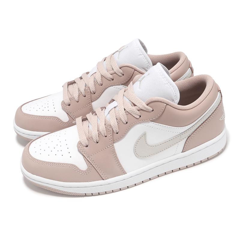 NIKE 耐吉休閒鞋Wmns Air Jordan 1 Low 女鞋男鞋柔霧粉Crimson Tint DC0774-120 - PChome  24h購物