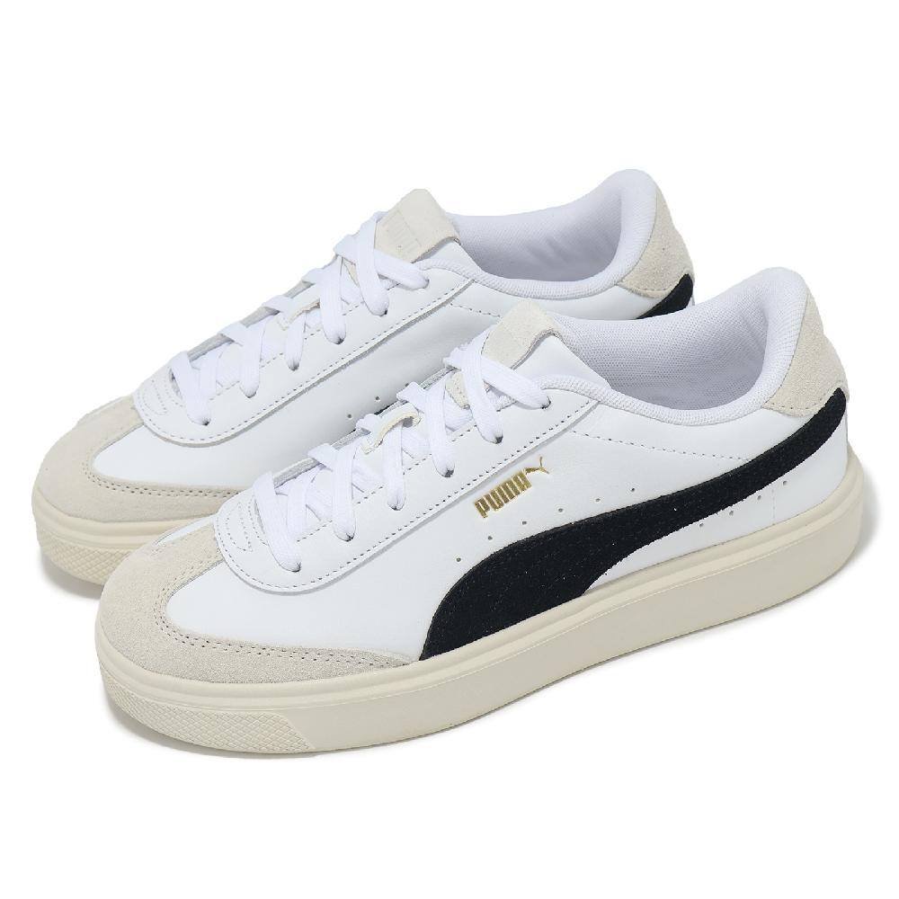 PUMA 彪馬 休閒鞋 Lajla T Toe Wns 女鞋 白 黑 復古 低筒 小白鞋 39773403