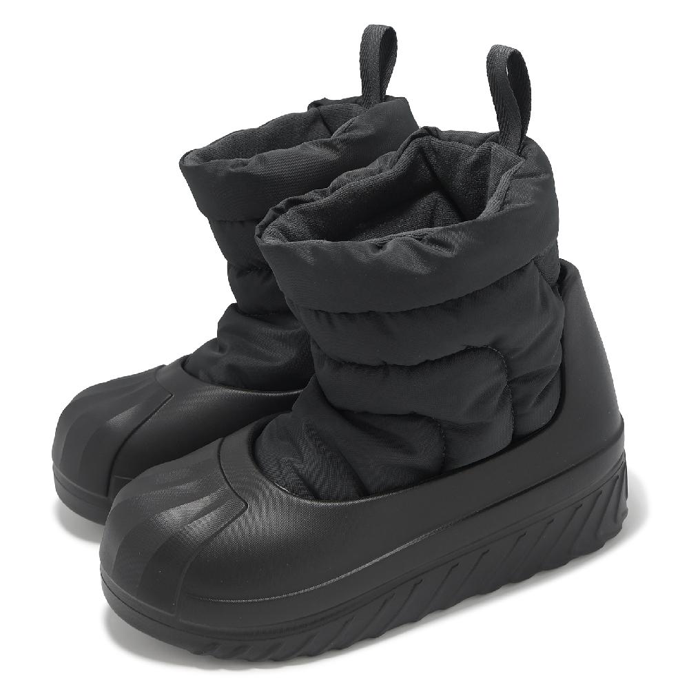 adidas 愛迪達 防水雨靴 AdiFom Superstar Winter Boot 女鞋 黑 套入式 靴子 愛迪達 IG4215