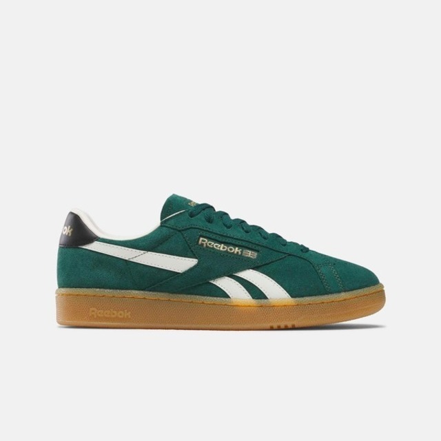 Reebok Reebok Club C Grounds Uk [100209038] 男 運動 休閒鞋 低調 奢華 絨面革 綠白