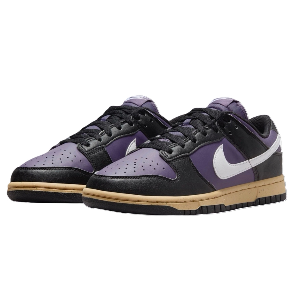 NIKE 耐吉 W DUNK LOW NEXT NATURE 女鞋 休閒鞋 黑紫色 低筒-DD1873500