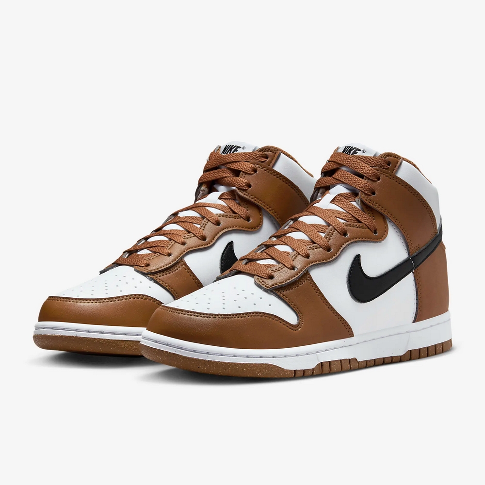 NIKE 耐吉 W DUNK HIGH NN 女鞋 休閒鞋 白色 棕 黑 高筒-FV5960200