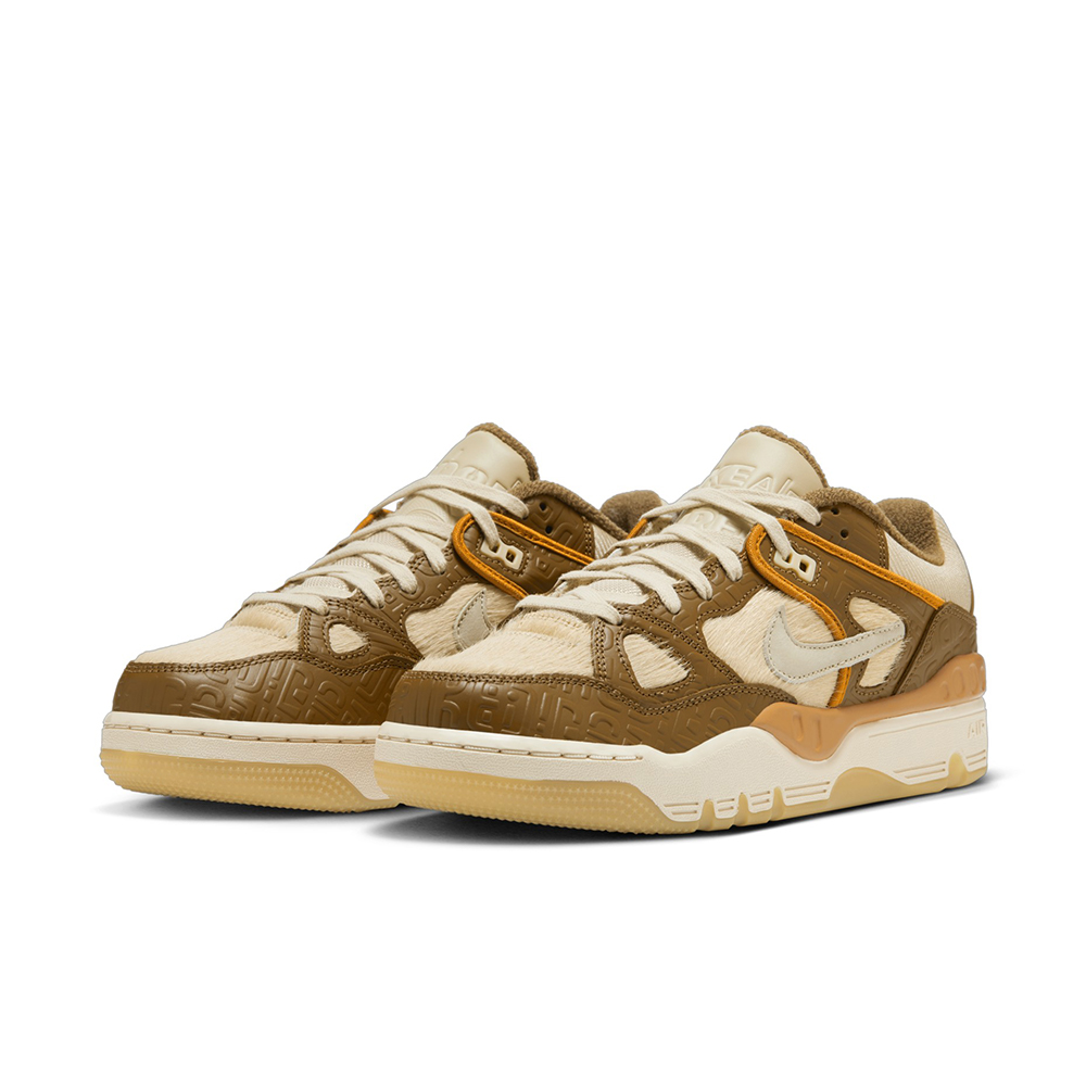 NIKE 耐吉 Nigo x Nike Air Force 3 Low Light British Tan 摩卡棕 聯名款 休閒鞋 男鞋 HQ7533-200